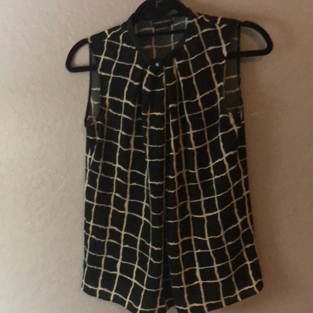 Sleeveless Sheer Top
